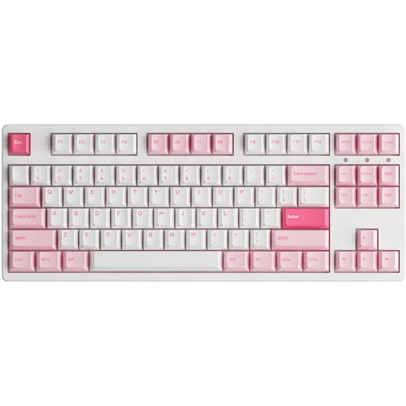 Keyboard Akko Keyboard 3087DS Prunus Lannesiana CS Wine Red