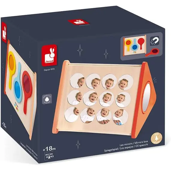 სათამაშო სარკე Janod Mirrors box , 5 image - Primestore.ge