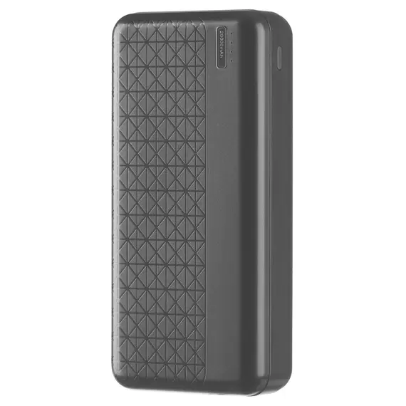 Portable charger 2E Power Bank Geometry 20000mAh Type-C, USB-А Black