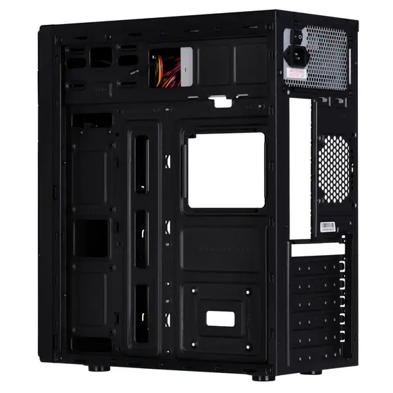 პროცესორის ქეისი 2E Computer case ALFA (E1802) MidT, 2xUSB3.0,2xUSB3.0,metal perforated (side panel),without PSU,black , 5 image - Primestore.ge