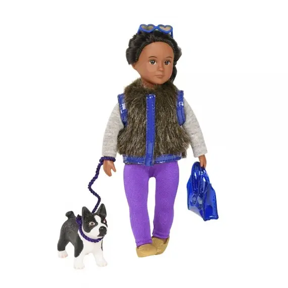 თოჯინა LORI 6" DOLL (AA) & TERRIER  - Primestore.ge