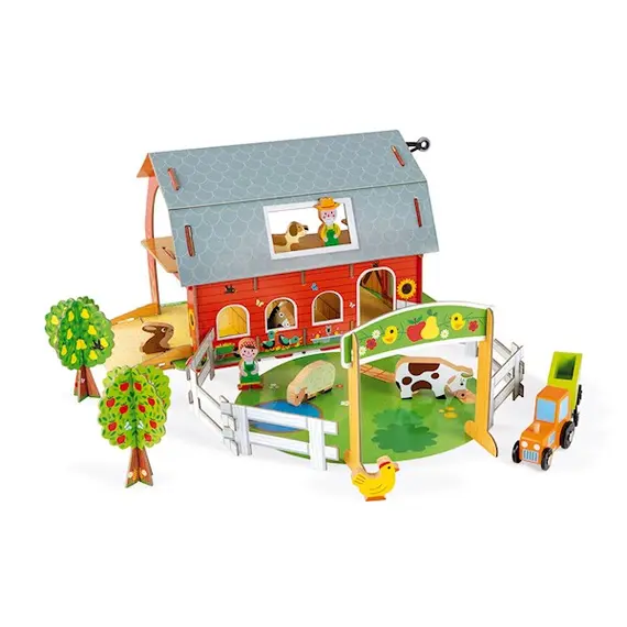 ცხოველების ფერმა Janod Story Animal Farm  - Primestore.ge