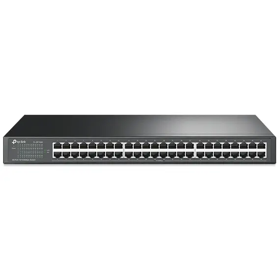 სვიჩი TP-link TL-SF1048 ,48-Port 10/100Mbps Rackmount Switch  - Primestore.ge