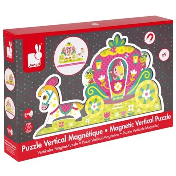 სათამაშო Janod Designer magnetic Princess J08026  - Primestore.ge