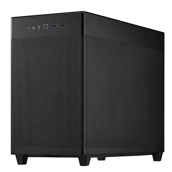 პროცესორის ქეისი ASUS AP201 PRIME CASE MESH, w/o PSU, 2xUSB3.2, 1xUSB Type-C, mATX, Black , 2 image - Primestore.ge