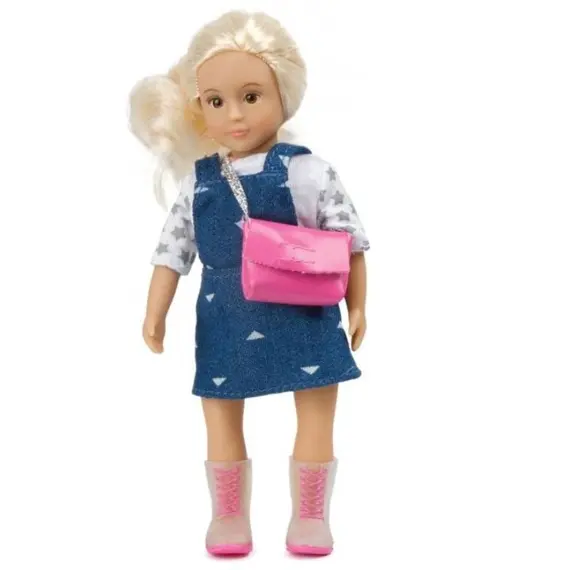 თოჯინა LORI 6" DOLL W/ OVERALL DRESS , 2 image - Primestore.ge