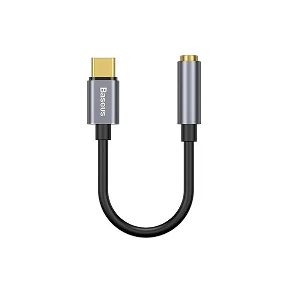 ადაპტერი Baseus Type-C Male to 3.5mm Female Adapter L54 CATL54-0G  - Primestore.ge