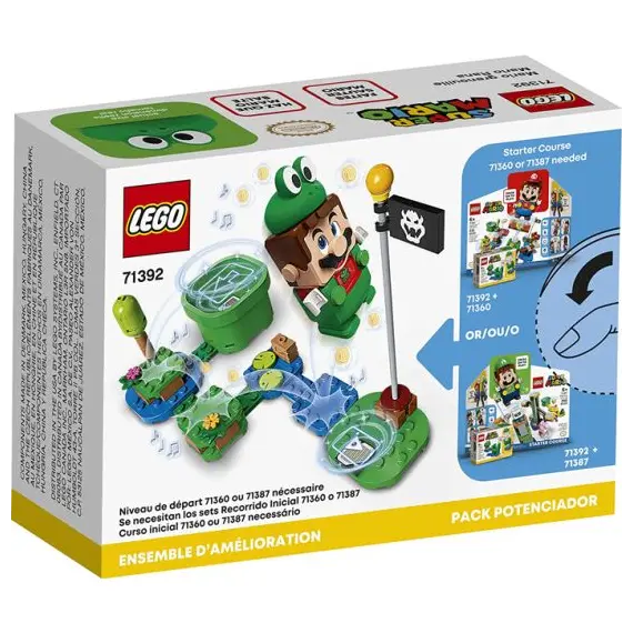 ლეგო LEGO Frog Mario Power-Up Pack , 4 image - Primestore.ge