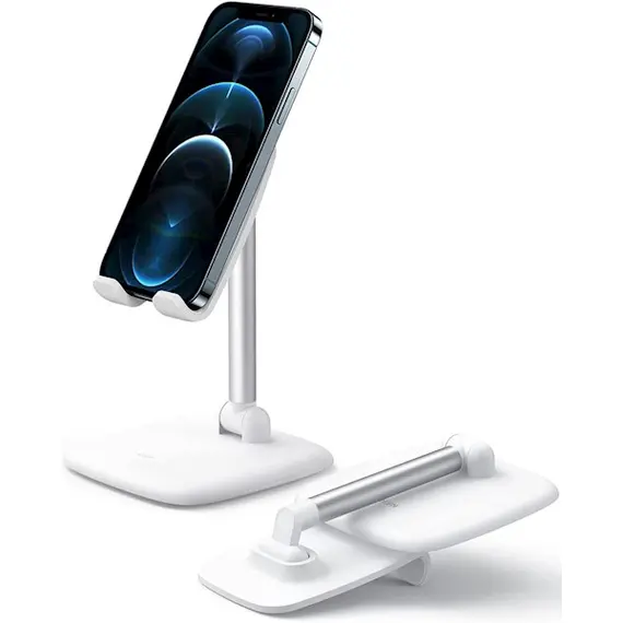 მობილურის დამჭერი UGREEN LP287 (80192) Adjustable Desk Phone Holder, White  - Primestore.ge
