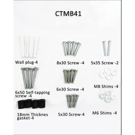 ტელევიზორის საკიდი  Allscreen universal LCD  LED  TV Bracket CTMB41  32-60 ინჩი , 3 image - Primestore.ge