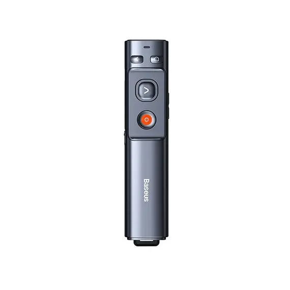 პრეზენტერი Baseus Orange Dot Wireless Presenter with Green Laser rechargable WKCD010013 , 2 image - Primestore.ge
