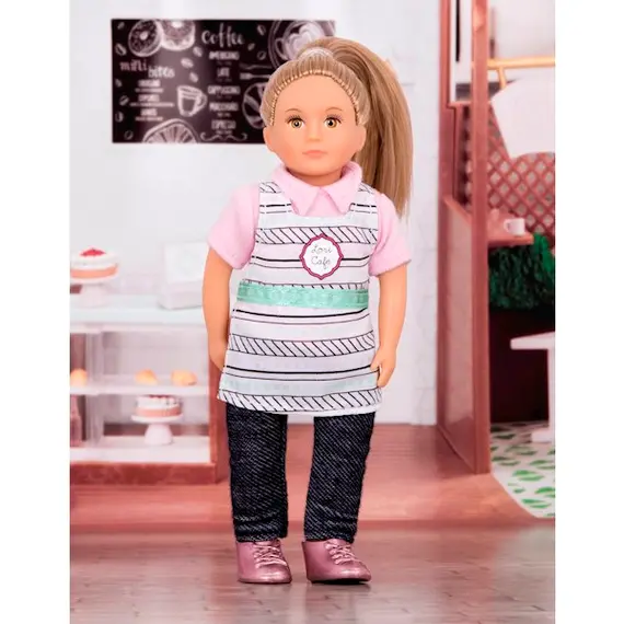 თოჯინა LORI 6'' BARISTA DOLL, VERA , 2 image - Primestore.ge