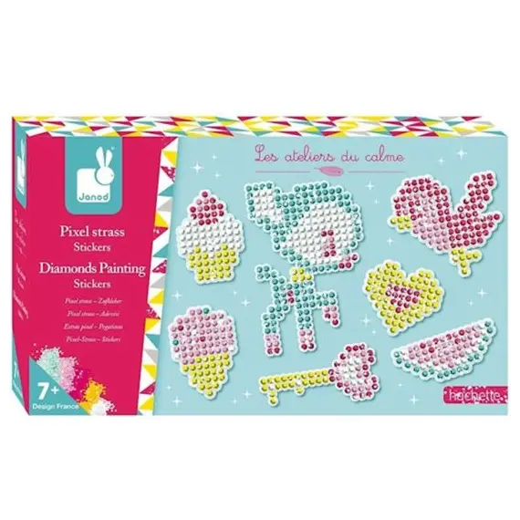 სათამაშო Janod Crystal Pixies Stickers  - Primestore.ge