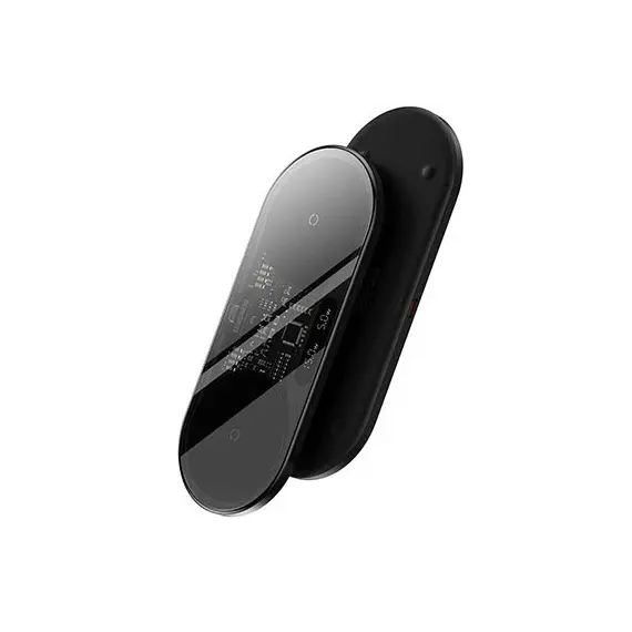 პორტატული დამტენი Baseus Digital LED Display 2in1 Wireless Charger 20W Universal with Cable WXSX010101 , 3 image - Primestore.ge
