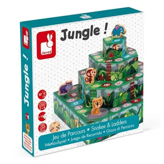 სამაგიდო თამაში Janod Board game Janod Jungle J02741 , 4 image - Primestore.ge