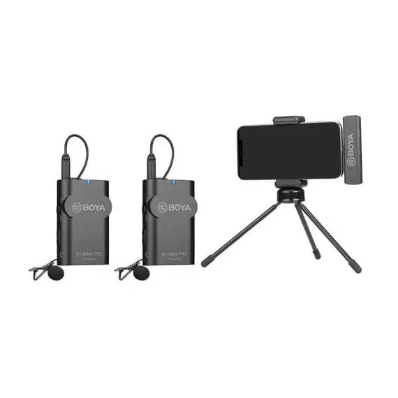 მიკროფონი BOYA BY-WM4 Pro-K4 2.4 GHz Wireless Microphone System For iOS devices , 4 image - Primestore.ge