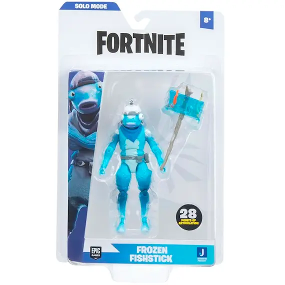 Toy Figure Fortnite Solo Mode Core Figure Frozen Fishstick S9