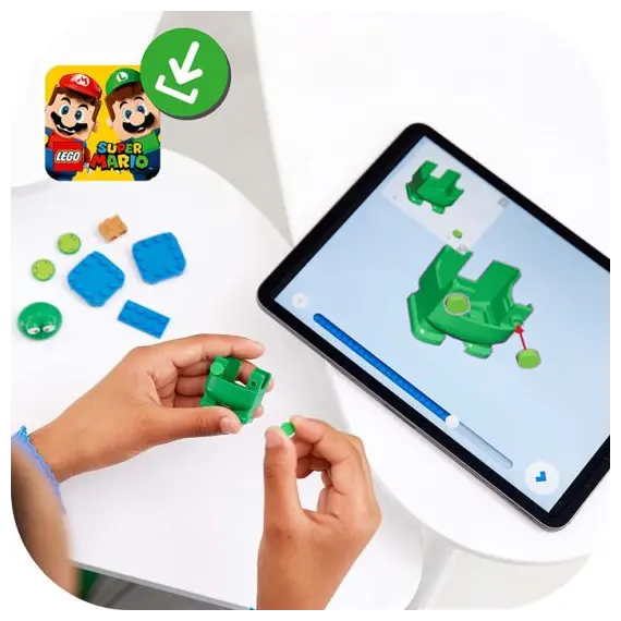ლეგო LEGO Frog Mario Power-Up Pack , 2 image - Primestore.ge