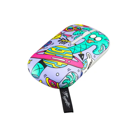 მაუსი ASUS Marshmallow Mouse MD100 Steven Harrington Edition  90XB07A0-BMU090 , 2 image - Primestore.ge