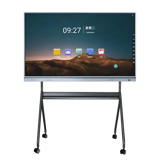 ინტერაქტიული ეკრანი Allscreen DW75HQ982 Q Series, 75”, 4K UHD, Android 11, RAM 4GB, 32GB , 2 image - Primestore.ge