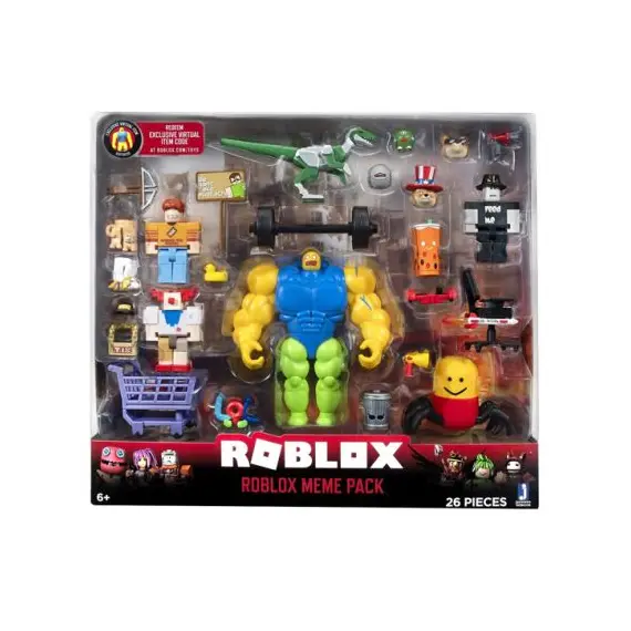 სათამაშო ფიგურების ნაკრები Roblox ROB - Feature Environmental Set (Roblox Meme Pack) W8 , 2 image - Primestore.ge