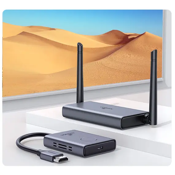 უსადენო HDMI გადამცემი UGREEN CM506 (50633) Wireless Transmitter SIlver , 3 image - Primestore.ge