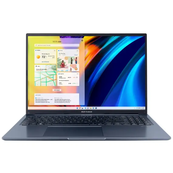 Laptop Asustek Vivobook X 16' Ryzen 5 5600H 16GB 512GB SSD Radeon Graphics Quiet Blue