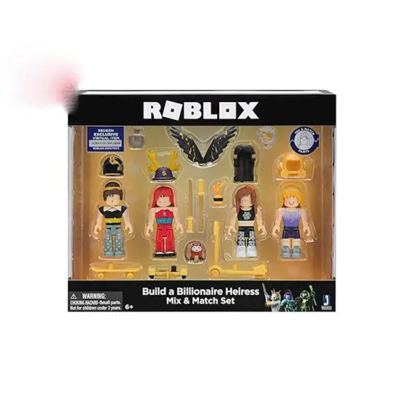 ფიგურების ნაკრები Jazwares ROG - Mix & Match Set (Build a Billionaire Heiress) W3 , 3 image - Primestore.ge