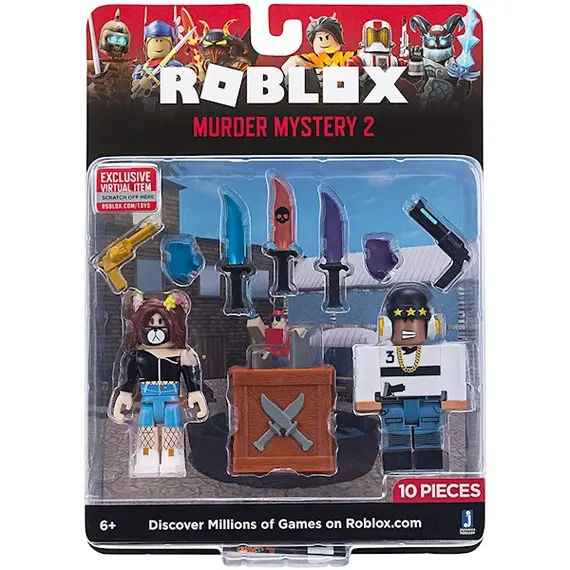 Collectible Figure Roblox ROB - Game Packs (Murder Mystery 2) W6, 2 image