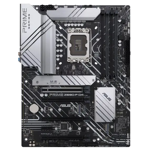დედა დაფა ASUS PRIME Z690-P D4/CSM s1700 Z690 4xDDR4 M.2 HDMI-DP CSM ATX , 2 image - Primestore.ge