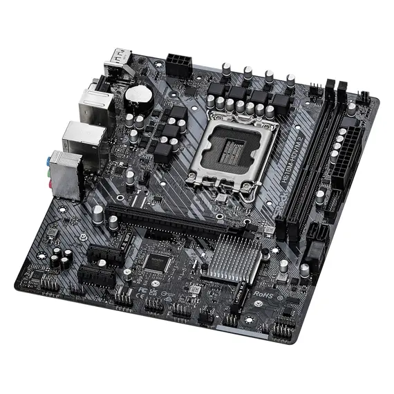 დედა დაფა ASRock H610M-HDV s1700 H610 2xDDR4 HDMI DVI VGA mATX , 3 image - Primestore.ge