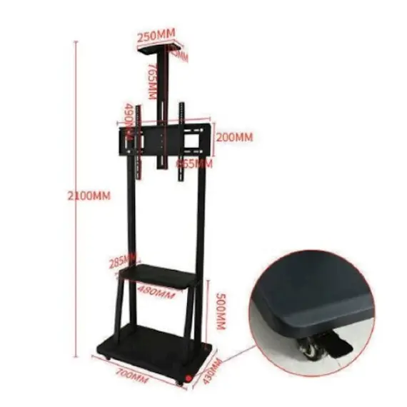 ტელევიზორის საკიდი Allscreen Universal LCD LED TV Bracket CTMH3 TV SIZE:32"-65"ინჩი , 2 image - Primestore.ge
