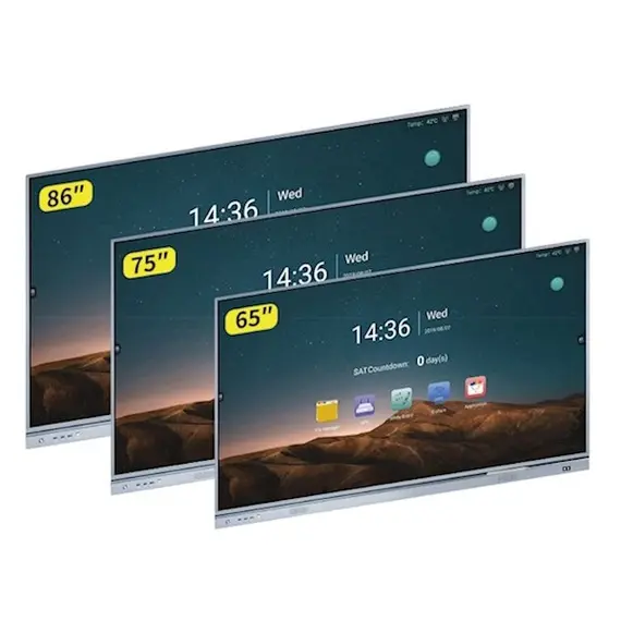 ინტერაქტიული ეკრანი Allscreen DW65HQ982 Q Series, 65” , 2 image - Primestore.ge