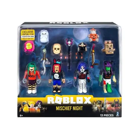 სათამაშო ნაკრები Roblox ROG - Mix & Match Set (Mischief Night) W4  - Primestore.ge