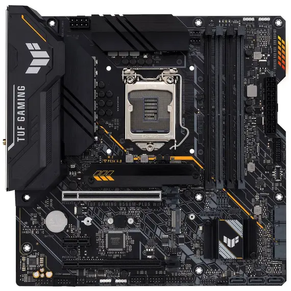 დედა დაფა ASUS TUF GAMING B560M-PLUS WIFI s1200 B560 4xDDR4 M.2 HDMI-DP Wi-Fi BT mATX , 2 image - Primestore.ge