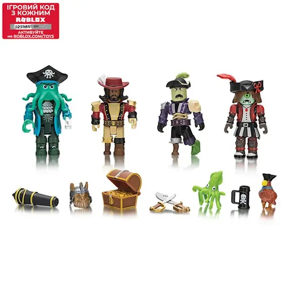 ფიგურების ნაკრები Jazwares ROB - Mix & Match Set (Pirate Showdown) W5  - Primestore.ge