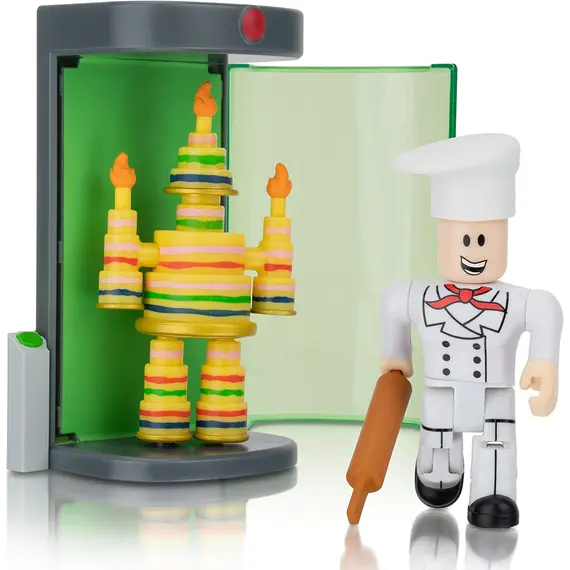 სათამაშო ნაკრები Roblox  2 Figure Pack Game Packs Make a Cake: Cake Monster Catastrophe! W9  - Primestore.ge