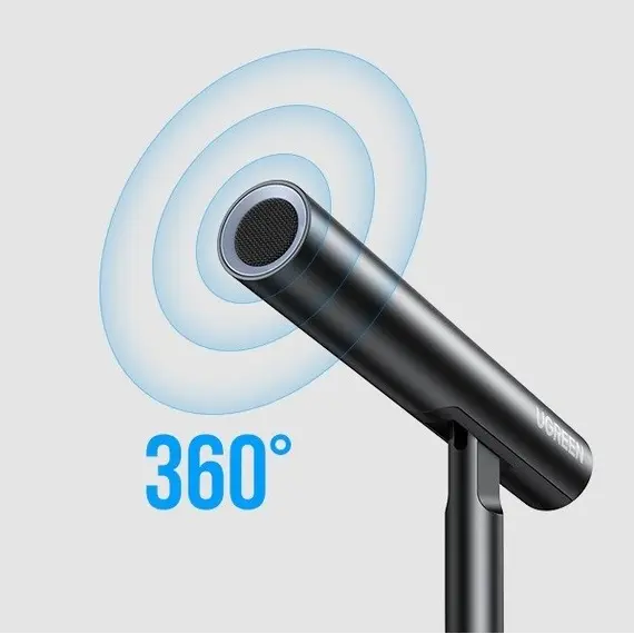 მიკროფონი UGREEN CM379 (10934) USB-C Desk Microphone, Black , 3 image - Primestore.ge