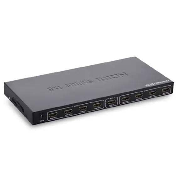 სპლიტერი UGREEN 40203 1x8 HDMI Amplifier Splitter Black  - Primestore.ge