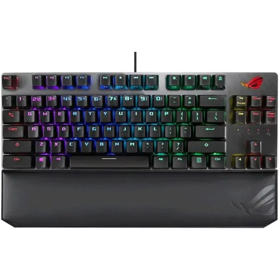კლავიატურა ASUS Keyboard ROG Strix Scope NX TKL Deluxe RGB 84key USB EN Black  - Primestore.ge
