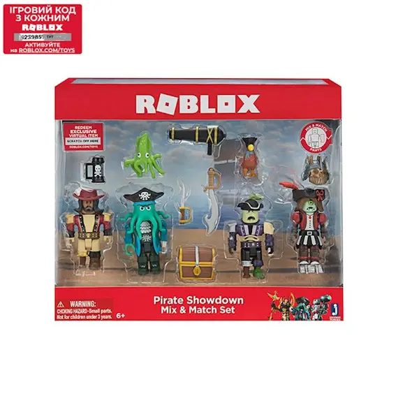 ფიგურების ნაკრები Jazwares ROB - Mix & Match Set (Pirate Showdown) W5 , 3 image - Primestore.ge