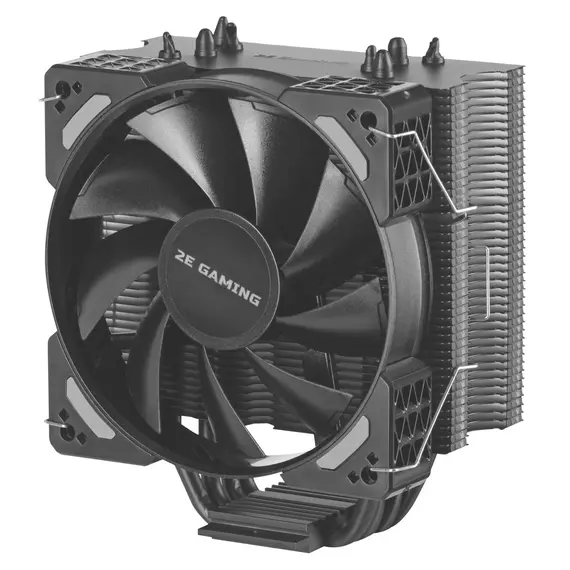 ქულერი 2E GAMING CPU cooling system  AIR COOL (ACN120-S) 115X,1200,1366,1700 FM1,FM2,AM2,AM2+,AM3,AM3+,AM4, 120mm,TDP 180W , 3 image - Primestore.ge