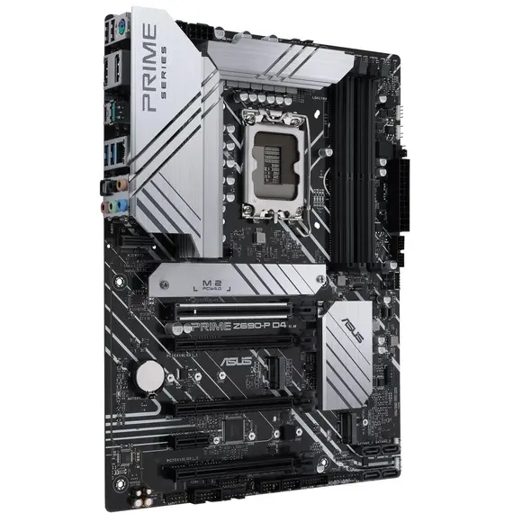 დედა დაფა ASUS PRIME Z690-P D4/CSM s1700 Z690 4xDDR4 M.2 HDMI-DP CSM ATX , 3 image - Primestore.ge