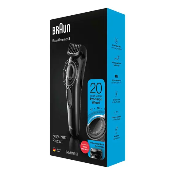 წვერსაპარსი BRAUN BT3222 , 5 image - Primestore.ge