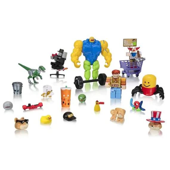 სათამაშო ფიგურების ნაკრები Roblox ROB - Feature Environmental Set (Roblox Meme Pack) W8  - Primestore.ge