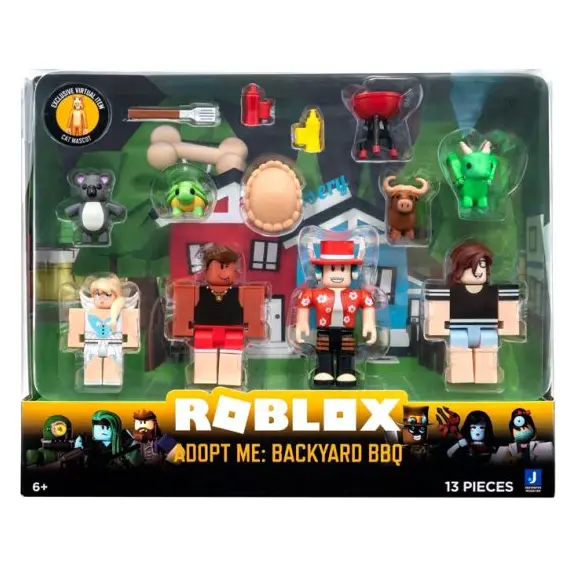 ფიგურების ნაკრები Roblox Roblox Multipack Adopt Me: Backyard BBQ W7 , 3 image - Primestore.ge