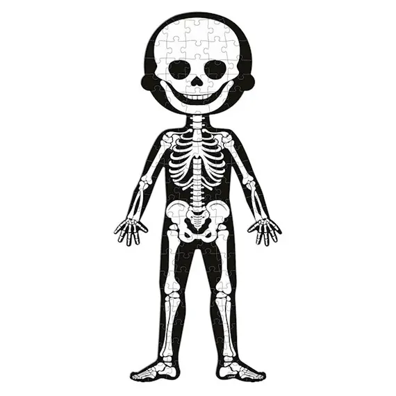 სათამაშო თავსატეხი Janod Educational Puzzle Human Body , 2 image - Primestore.ge