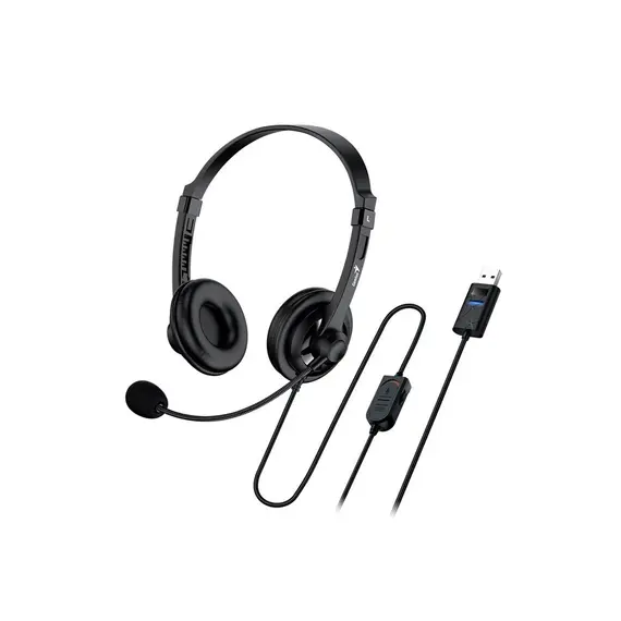ყურსასმენი Genius/ HS-230U Black , 2 image - Primestore.ge