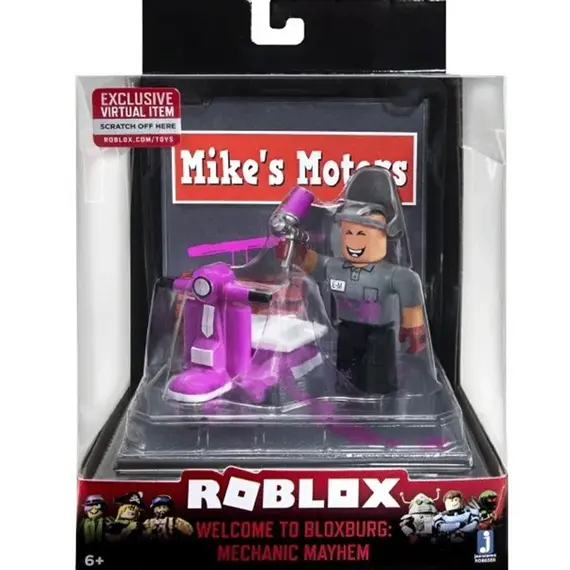Toy Figure Jazwares Roblox ROB- Desktop Series (Welcome to Bloxburg: Mechanic Mayhem) W7, 2 image