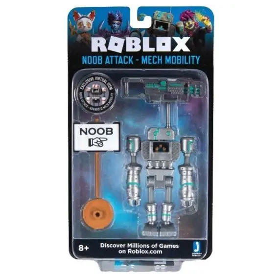 სათამაშო ფიგურა Jazwares ROB - 1 Figure Pack (Imagination Figure Pack) (Noob Attack - Mech Mobility) W7 , 2 image - Primestore.ge
